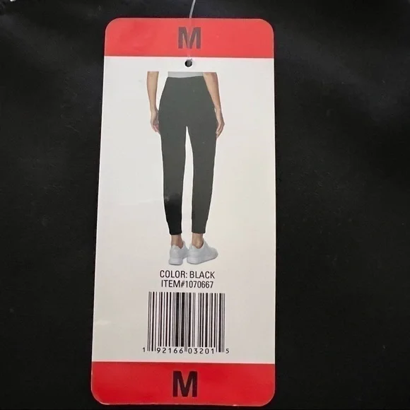 New-32 Degrees Draw String Closure, Pockets, Tech Fleece Jogger Pants BLACK MD - Picture 8 of 13
